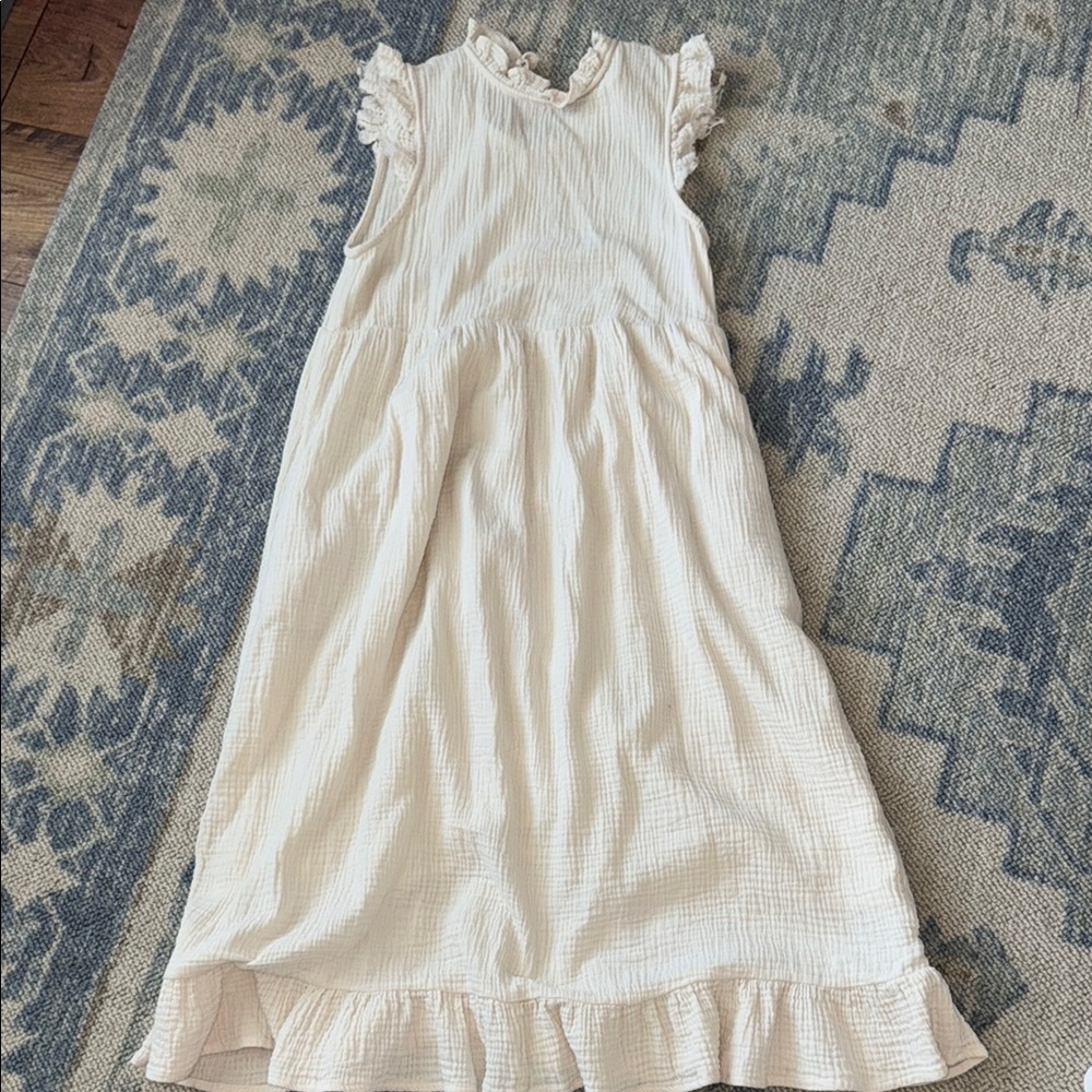 Urban Outfitters Linen Midi Dress